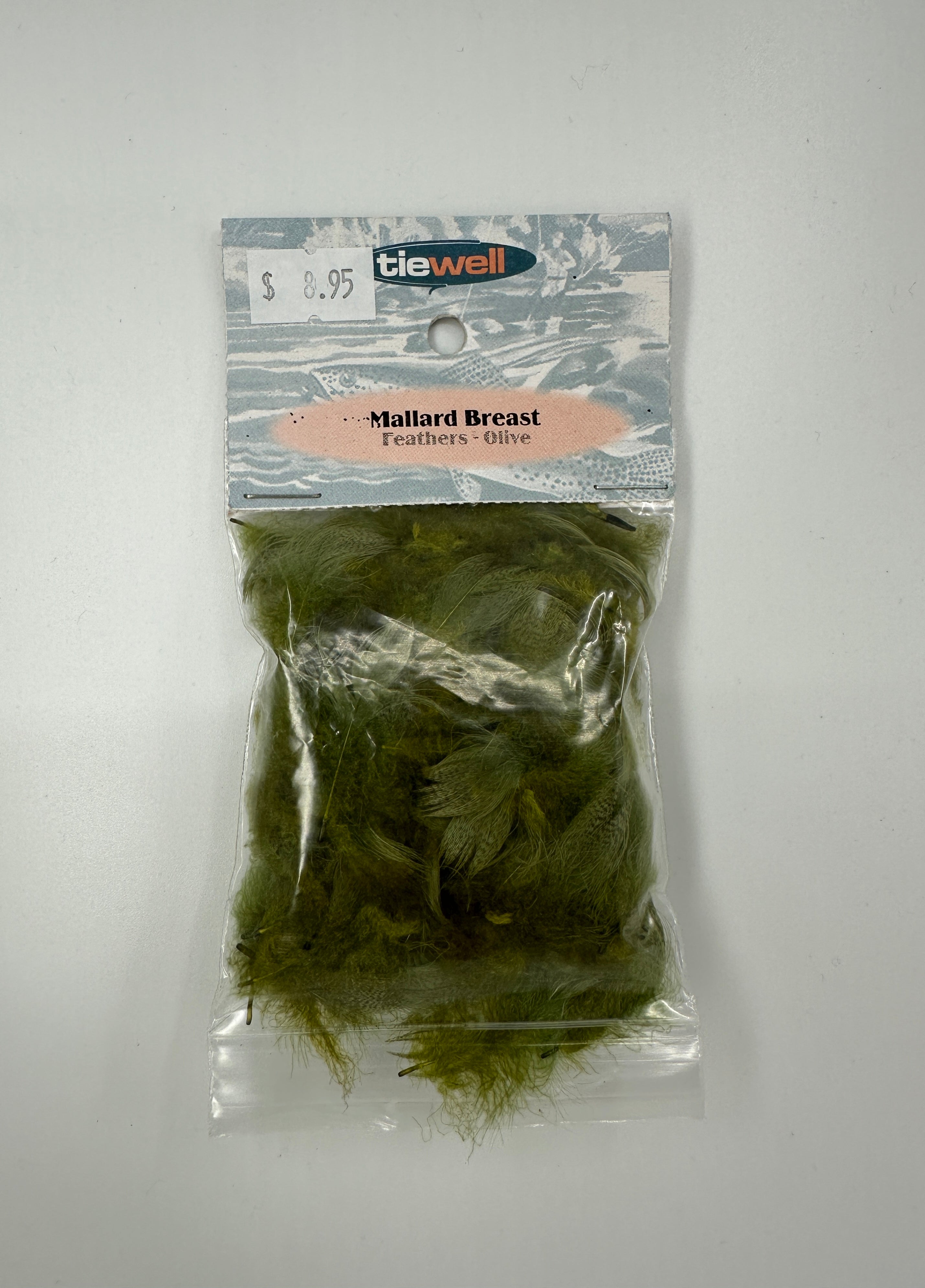 Tiewell Mallard Breast Feathers (Assorted Colours) Tiewell