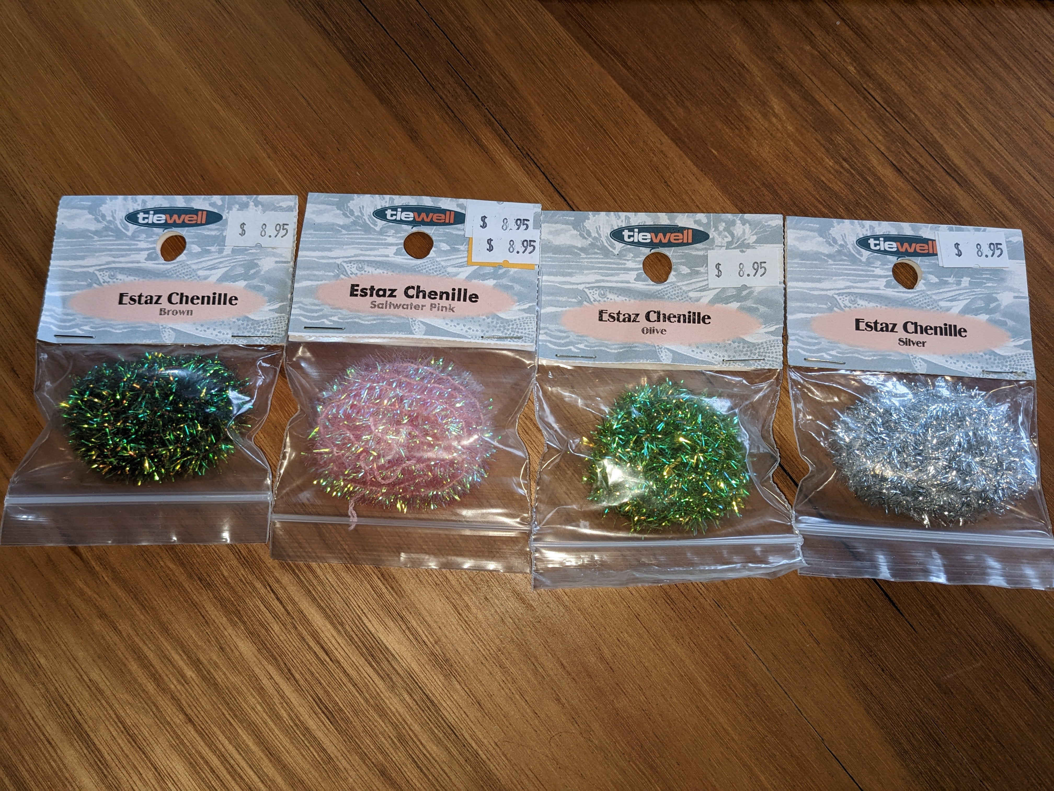 Tiewell Estaz Chenille Assorted Colours