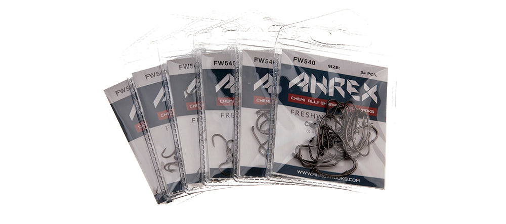 Ahrex FW540 - Curved Nymph Fly Hooks