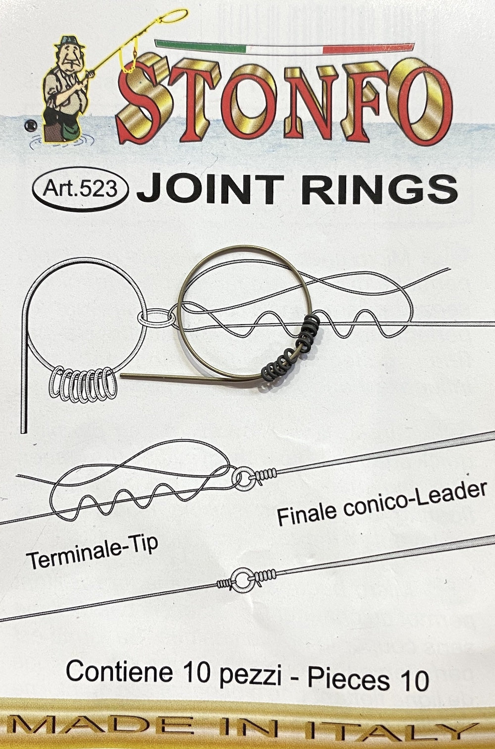 Stonfo Matte 2.5mm / 8kg Tippet Rings