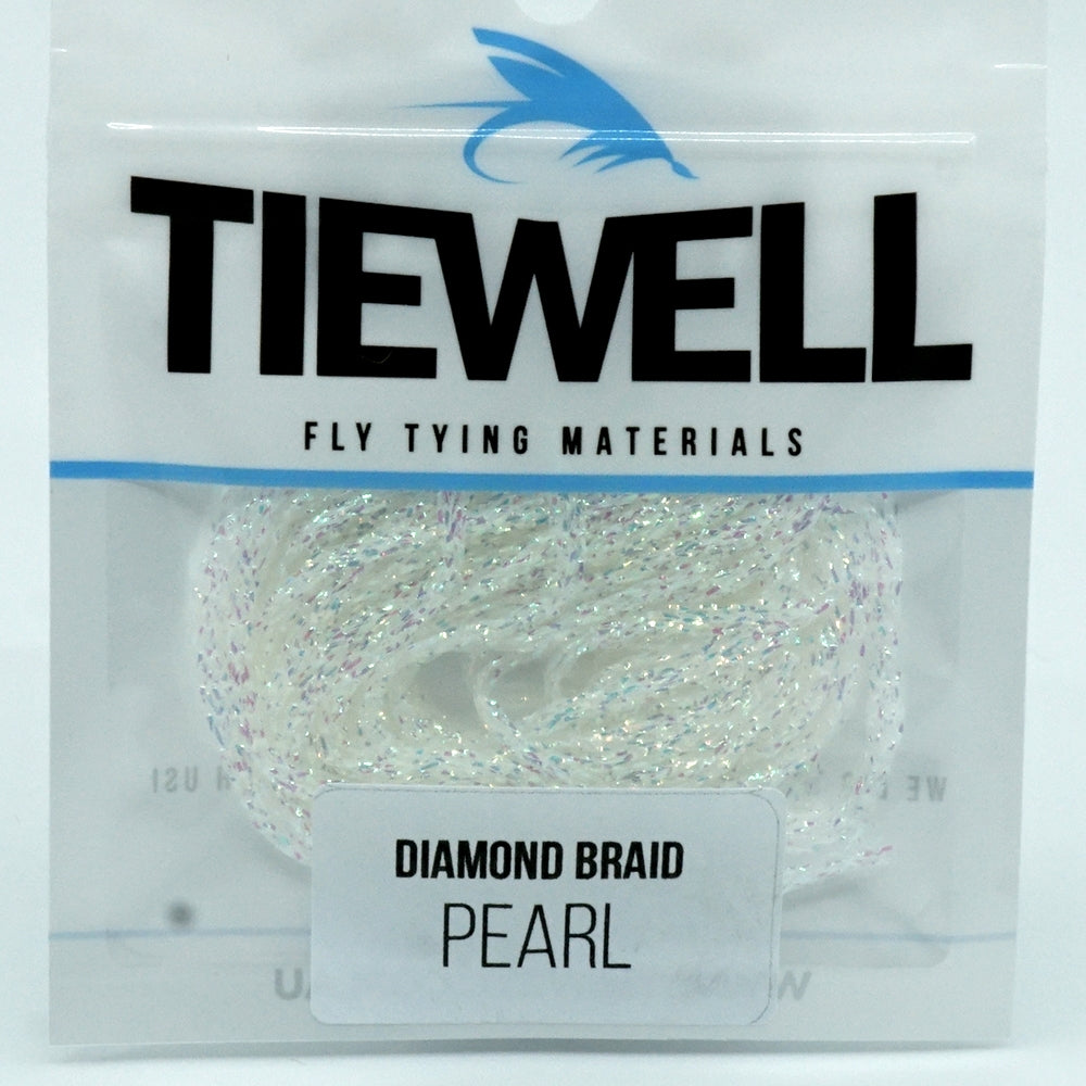 Tiewell Diamond Braid Pearl