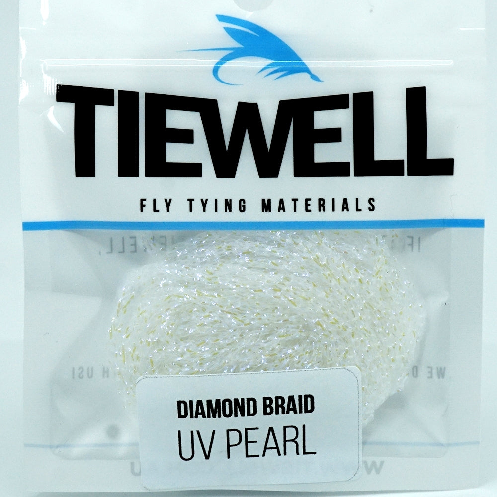 Tiewell Diamond Braid UV Pearl